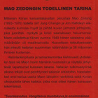 Jung Chang: Mao - pikkukuva 2