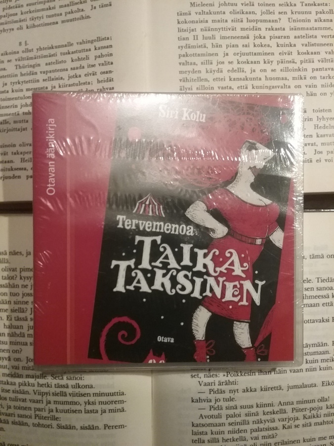 Siri Kolu - Tervemenoa Taika-Taksinen (äänikirja, CD)