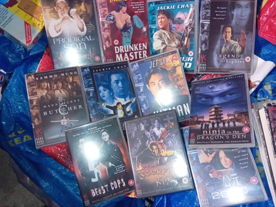 11 kpl DVD HONG KONG LEGENDS SARJAA ( SIS POSTIKULU )