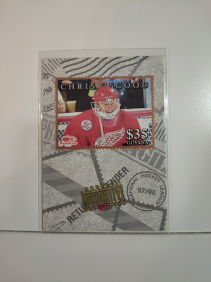 1997-98 Donruss Priority - Stamps Bronze #NNO Chris Osgood