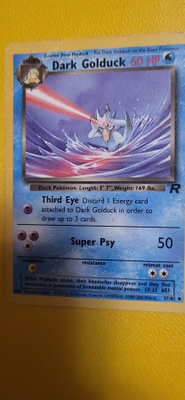 Dark Golduck #37 Pokemon Team Rocket Uncommon card