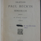 Salapoliisi Beck'in seikkailuja/Dora Myrl nais-salapoliisi - pikkukuva 4