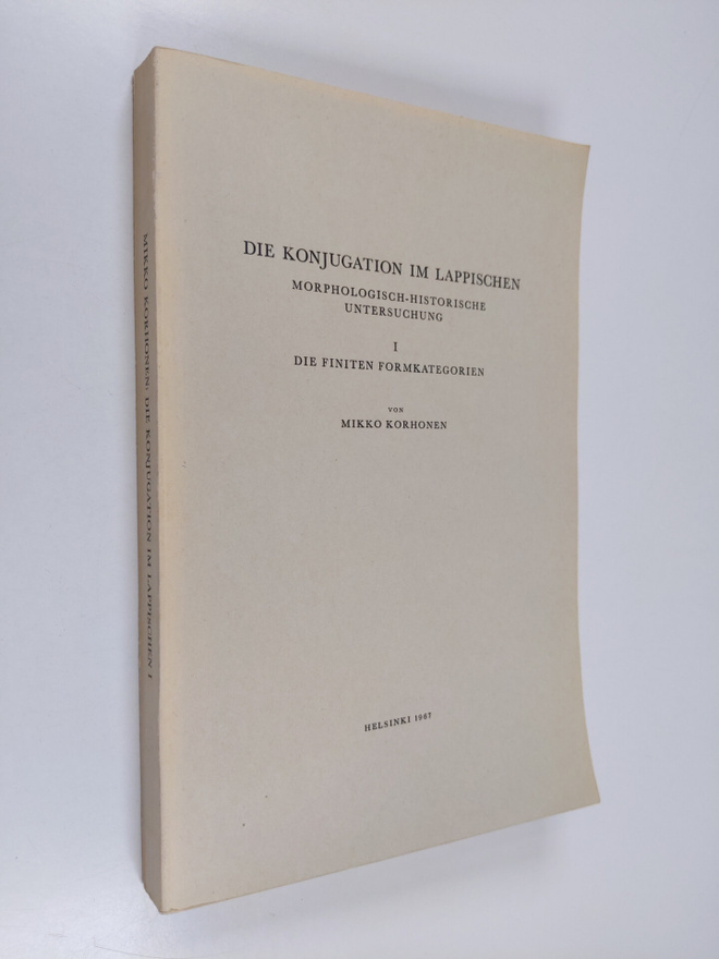 Mikko Korhonen : Die Konjugation im Lappischen - morpholo...