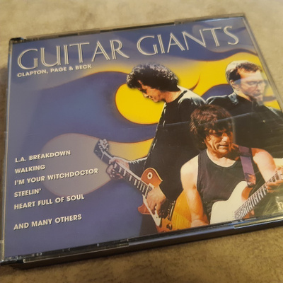Guitar Giants (3CD) EX+!! Jeff Beck Eric Clapton Jimmy Page