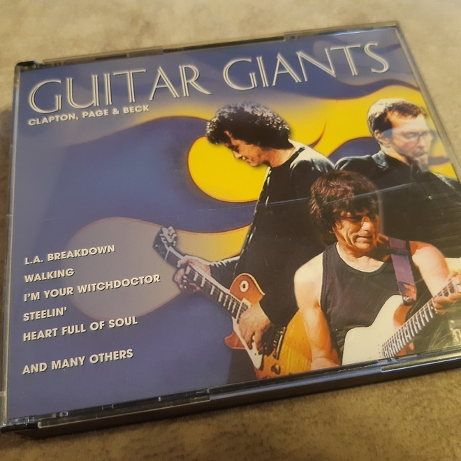 Guitar Giants (3CD) EX+!! Jeff Beck Eric Clapton Jimmy Page