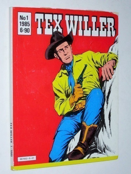 Tex Willer no 1 / 1985 - Veitsitaistelu