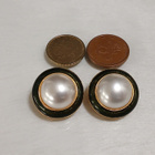 Christian Dior tyylinen Cabochon korvakorut - pikkukuva 3