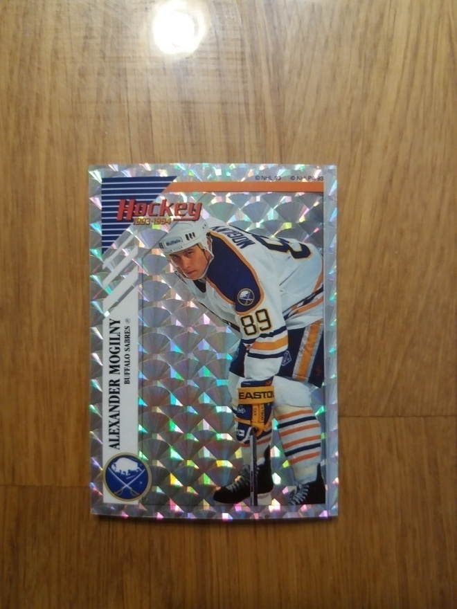 1993-94 Panini Stickers Insert Alexander Mogilny