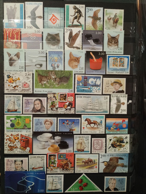 Suomi postituoreita ** postimerkkejä 50 kpl