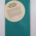 Financing social security : the options : an internationa... - pikkukuva 2