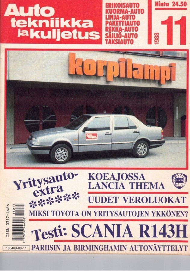 Auto tekniikka ja kuljetus 11/1998