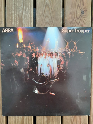 ABBA Super Trouper LP 1980 Sweden Original