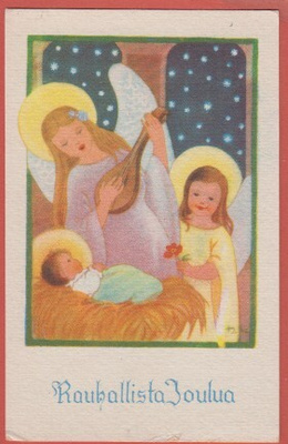 H Sjöstedt Enkelit ja Jeesus-lapsi