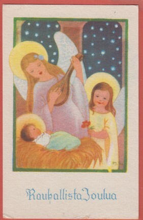 H Sjöstedt Enkelit ja Jeesus-lapsi