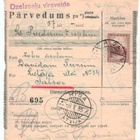 Latvia Mi 237 postiosoitus, kotiinkanto pyydetty - pikkukuva 1