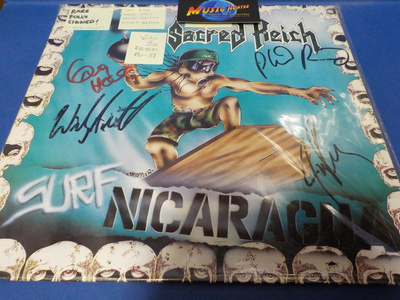 SACRED REICH - SURF NICARAGUA LP KOKO BÄNDIN NIMMAREILLA