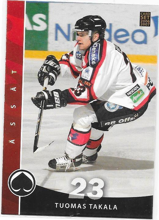 2006-07 CardSet #178 Tuomas Takala Ässät