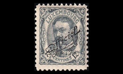 Luxemburg 82 * Virkamerkki 12½ C (1908)