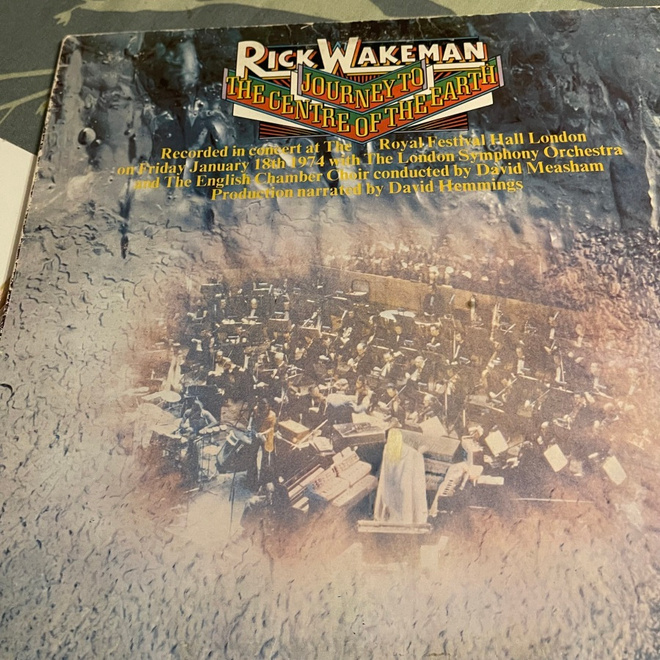 RICK WAKEMAN: Journey To The Centre of The Earth * SCAN 1976