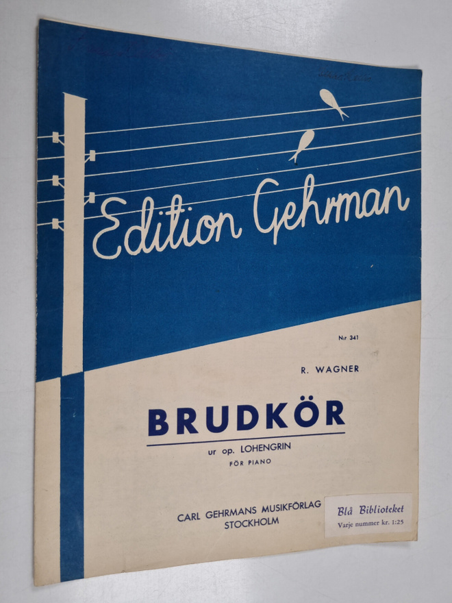 R. Wagner : Brudkör : ur op. Lohengrin för piano