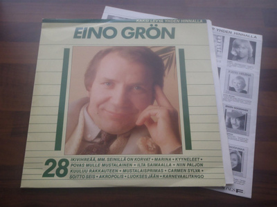 EINO GRÖN - 28 IKIVIHREÄÄ 2 LP ( Hyvä kunto )