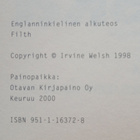 Irvine Welsh - Paska (sid.) - pikkukuva 3