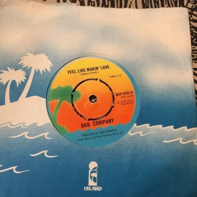BAD COMPANY: Feel Like Makin’ Love * Wild Wire Woman *UK ’75