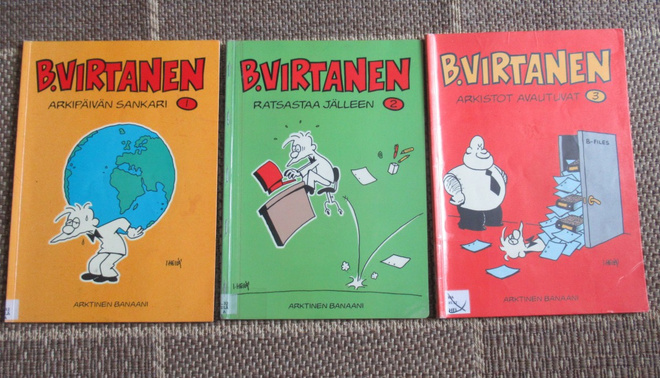 B. Virtanen sarjikset paketti numerot 1, 2 ja 3