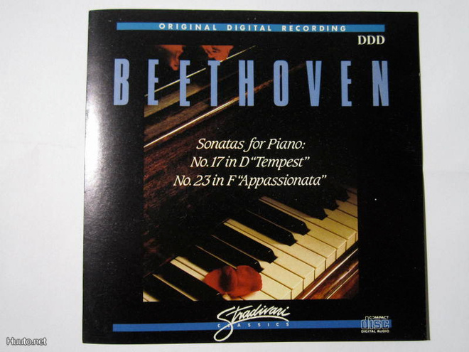 Beethoven : Sonatas for Piano - No. 17 ja No. 23 - CD