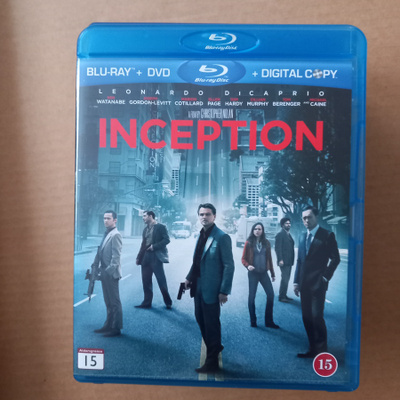 Inception Nordic blu-ray