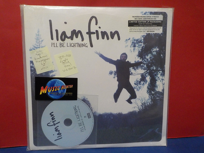 LIAM FINN - I LL BE LIGHTNING UUSI U.S 2007 +CD LP