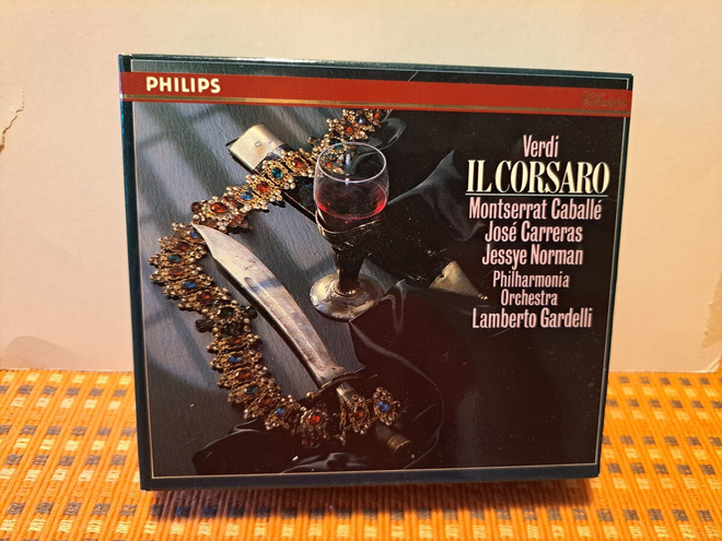Verdi:Il Corsaro:Caballe,Carreras,Jessye Norman etc. 2CD-Box