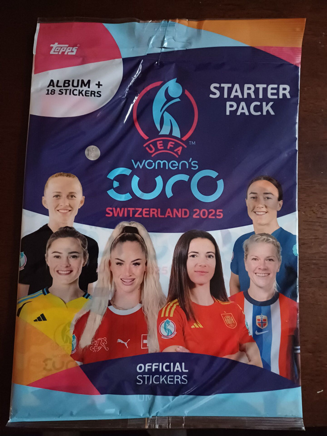 UEFA Womens 2025 Switzerland .Albumi