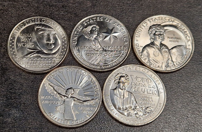 USA American women quarters 2022 D UNC