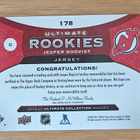 Jesper Boqvist 2019-20 UD Ultimate Rookies Jersey /399 - pikkukuva 2