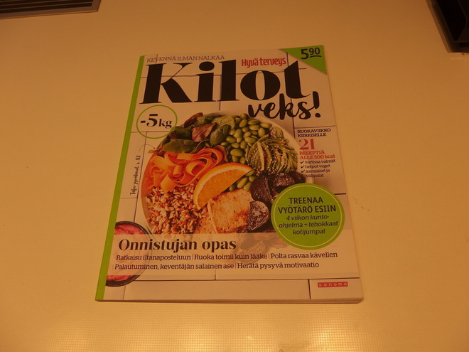 Kilot Veks , Hyvä terveys lehti 2019