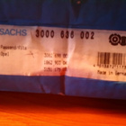 Opel Astra 1.8i SACHS-kytkinpaketti 3000636002 - pikkukuva 2