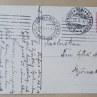 Soutaja kaislikon katveessa, vanha väripk, p. 1912 - pikkukuva 2