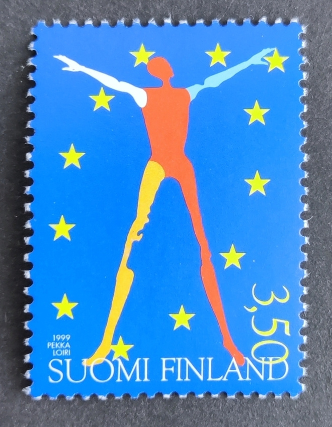1999 EU-puheenjohtajuus 3,50 mk **