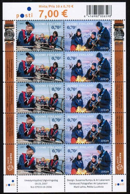 2007 Europa Cept, postituore arkki.