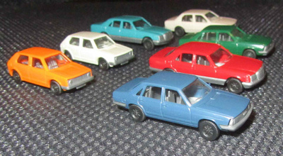 Fleischmann Ho autoja 7 kpl