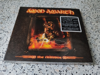 Amon Amarth The Crusher (2 CD) + Kirja Limited Edition