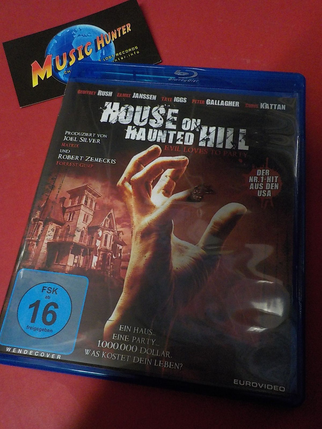 HOUSE ON HAUNTED HILL UUSI BLU-RAY