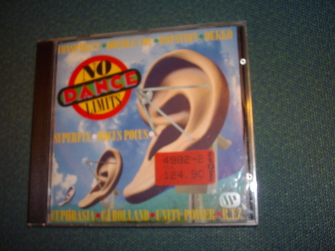 CD NO DANCE LIMITS (1994 Fazer Music) Sis.postikulut