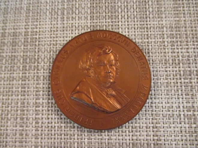 Fredrik Cygnaeus mitali 1908 /Felix Nylund 1908.