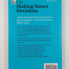 On making smart decisions : HBR's ten must reads on makin... - pikkukuva 2