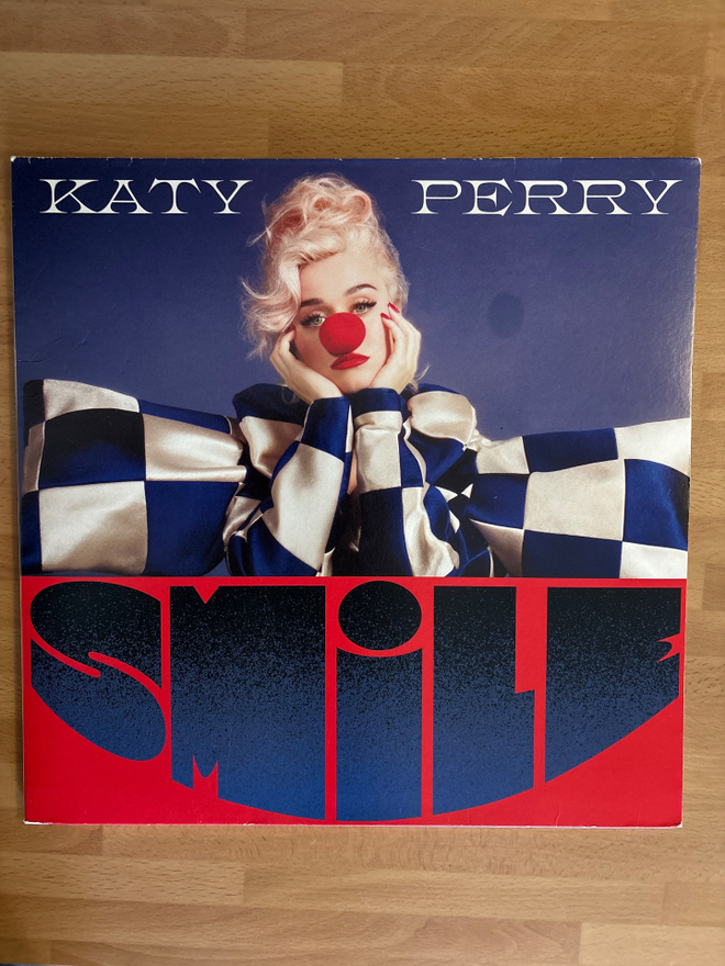 Katy Perry - Smile GF LP PUNAINEN