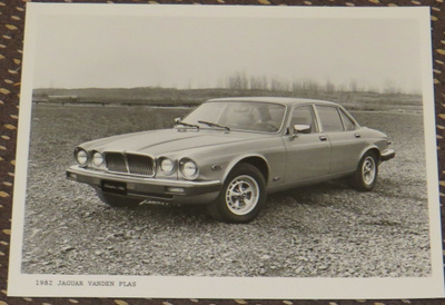1982 Jaguar Vanden Plas pressikuva - KUIN UUSI