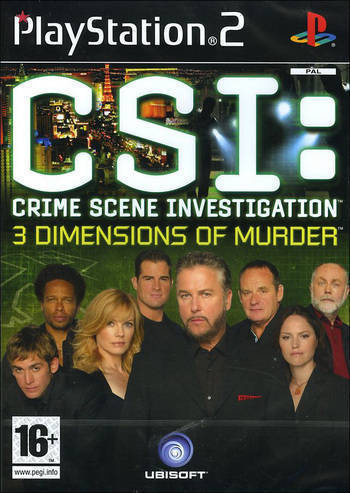 Ps2 CSI- Crime Scene Investigation 3 - Dimensions Of Murder