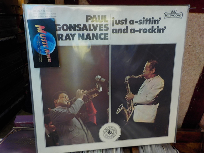 PAUL GONSALVES/RAY NANCE-JUST A-SITTIN AND A-ROCKIN M-/M- LP